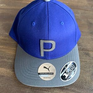 Blue Puma Golf Hat
